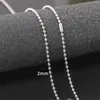 Chains CHUNSHI Neutral Stainless Steel Round Beads Chain Choker Necklace 2022 Trend Impact For Men Simple Titanium Accessories
