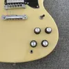 China OEM Factory Nuovo marchio Vino giallo Colore personalizzato SG Guitarle elettrico6714858