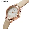 Sinobi 2020 Moda Relógios Mulheres Top Marca Luxo Diamante Relógio Senhoras De Couro Quartzo Pulso de Pulso de Relógio Relógio Reloj Mujer Q0524