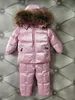 Childrens Sets newborn baby down jacket Thick warm Babys boy girls clothes Winter Jackets Hooded Warm Outerwear Coats for Boys Clothing