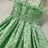 Toddler Baby Girls Summer Dress Floral Beachwear Suspender Sundress Kjol Little Girl Clothes