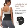 Waist Trainer Snatch Bandage Wrap Tummy Sweat Sauna Trimmer Belt For Women Belly Body Shaper Compression Band Weight Loss Sheath 211112