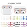 AirPods 1 2 3 Pro Dammsäker Skrapfast Klistermärke för Apple Trådlös Hörlurar Laddningsbox Tillbehör Dammskydd Skyddande luft Pods Film