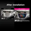 Lecteur multimédia dvd de voiture Android 10.0 de 9 pouces GPS pour MITSUBISHI LANCER IX 2006-2010 avec WIFI Carplay Bluetooth USB
