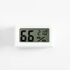 200 шт. Mini Digital ЖК-дисплей Термометр Термометр Гигрометр Влажность Метаметр Холодильник Крытый Домашний Идяной Ящик Черный Белый