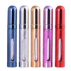 12ml Round Head Open Window Aluminum Tube Perfume Spray Bottle High-grade Electro-aluminum North Makeup Liquid Portable