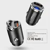 QC 4.0 3.0 빠른 충전 유형 C PD 20W USB 링 빠른 어댑터가있는 Joyroom Remax Car Charger Mini