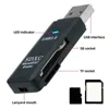 2 в 1 считыватель карты памяти USB3.0 Micro SD TF TRANS-FLASH привод Multi-карточный адаптер адаптера адаптера для адаптера для ноутбуков YY28