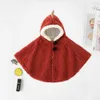 LZH Autumn Winter Children Shawl Cartoons Baby Boys Coat Clothing For Newborn Baby Girl Cloak 2021 Go Out Windproof Coat For Kid H0909