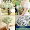 乾燥花の装飾人工的なgypsophilaの花の偽のシルクの結婚披露宴Bouquet Home Home Vip Dropshipping