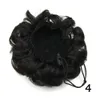 Synthetic Bun Small Drawstring Chignons Simulating Human Hair Extension Updo Buns For Women Hairstyle Tools SP014