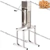 5L Stainless Steel Heavy Duty Hand Operated Spanska Donuts Machine Maker Baker Filler med stativ