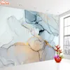 Papier peint papier peint Mural pour salon bleu 3d marbre motif papier peint papiers décor à la maison auto-adhésif murs peintures murales rouleaux