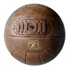 Retro -Fußbälle Originaler klassischer Fußballball -Leder -Vintage Football2032356 gut Qualitätsqualität