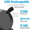 Bike Bell Зарядки Динамик USB Перезаряжаемая Водонепроницаемая руль 4 Режимы Велоспорт Электрические Велосипеды Для Скутера, BMX, MTB 220122