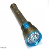 Su geçirmez 9 * XM-L2 Tüplü Dalış Güçlü LED Sualtı Flaş Işığı Dalış Lambası Taşınabilir Lanterna Lampuse 26650 El Fenerleri Meşaleler