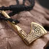 Charm Bracelets Teamer Vintage Silver Color Pendant Trinket Viking Slavic Amulet Sword Axe Symbol Shield Bracelet Jewelry5294547