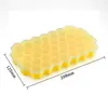 Creative Ice Cube Narzędzia Taca Honeycomb Mold Food Grade Glassble Silikonowe formy do koktajlu Whisky