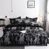 Luxury Leopard Swallow Ytterligare Geometrisk Duvet Cover 240x220 Sängkläder Quilt Cover Set 150 sängkläder 200x200 Nej Lakan