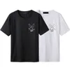 Mens T Shirt Şortlu Kılıf Moda Giyim Tasarımcı Sevenler Tee Paris France Street Çift T-Shirts İyi Kalite Asya Boyutu S-3XL208J