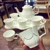 Coppa di porcellana in porcellana europea British di fascia alta set di ceramica creativa ceramica da tè fiore semplice per la casa