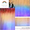 Gordijn String Lights Christmas Flash Fairy Garland Afstandsbediening voor Bruiloft / Partij / Gordijn / Tuin Decoratie N LED-strips