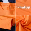 Högkvalitativ höst vårens mode Oversize falska två delar Tshirt Mäns Långärmad Casual O Neckt-shirt för Man Top Tees 220115