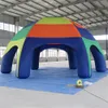 Colorful Big Party Shelter Inflatable spider dome tent air blown Arch Marquee House Come with Blower For sale/rental no door curtains