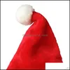 Süslemeleri Festival Malzemeleri Ev Bahçe Kırmızı Noel Baba Kalınlaşmak TRA Yumuşak Peluş Cosplay Şapka Dekorasyon Adts Noel Partisi Noel Şapka DBC