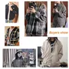 Manteau Printemps Automne Casual Stand Jacket Hommes Coréen Réversible Plaid Mode All Match Loose Fit Vestes Hommes Femmes 211025