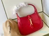أحمر جودة عالية الجملة حزام الكتف الهلال حقيبة السيدات 2021 حقيبة يد حقائب اليد