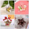 Gift Wrap 10 Sets DIY Fillable Balls Clear Plastic Ornaments Christmas Tree Ornament Bauble Party Supplies Star Shape 80mm