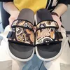 2021 Lovers Slippers High Quality Men Women Outdoor Comfortable Non-slip Printing Slides Male Fashion Personality Youth Web Celebrity Driving Flip-flops 35-46