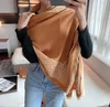 2021 xales de outono e inverno novo cashmere impressão frente e verso net celebridade live scarf senhoras espessas quente bib xaile por venda por atacado