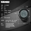 SKMEI Moda Zegarek Sportowy Mężczyźni Odliczanie Chrono El Light Zegarki 5bar Wodoodporne Dial Digital Watch Relogio Masculino Relojes X0524
