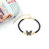 Thermochromic Temperature Emotion Sensing Changing Color Bracelet Enamel Butterfly Heart Owl Infinity Charm leather Bracelets Bangle Women Kids Fashion Jewelry