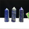 Lapis lazuli raw Quartz Tower Arts Ornament Mineral Healing wands Reiki chakra Energy stone Natural Crystal point