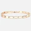 21 Styles 585 Rose Gold Bracelet for Women Men Girl Snail Curb/Weaving Link Foxtail Hammered Bismark Bead Chains 20cm CBB1A