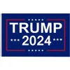 Präsidentschaftskampagne Banner Donald Trump 2024 Flagge Nehmen Amerika Zurück Rette USA Wieder Präsident 90 * 150cm Gartenflaggen