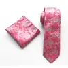 Neck Ties 8 cm handgemaakte stropdas set voor mannen mode stropdas zakdoek heren klassieke handdoek bruiloft