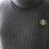 Pins, broscher 2021 Japanska och koreanska stilen enkla söta bin cicada kreativa vilda mode emalj brosch tillbehör
