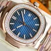 Zakelijke herenhorloges Automatisch mechanisch horloge Diamond Bezel Modehorloge Saffierspiegel Waterdicht Horloges Cadeau voor mannen 40 mm