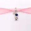 Andy Jewel gioielli Autentici perline in argento sterling 925 Astronauta nella galassia Ciondoli pendenti adatti per bracciali stile Pandora europeo Collana 790030C01