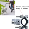 Retractable Dog Bike Leash, Hand Free Dog Bicycle Exercise Leash med reflekterande säkerhetsremsa för att träna utbildning Jogging Cykling och utomhus säker med husdjur