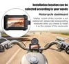 Araba DVR WIFI Motosiklet Kamera Kaydedici Moto Çift 1080 P Tam Vücut Su Geçirmez Motosiklet Dash Cam V2