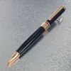 High Quality Classic Ballpoint Pen Silver Streamlining Clip and long thin wiredrawing barrel Writing smooth Luxury office statione8565839