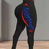 Kadınlar için yeni Şeker Renk Tayt Sulu Meyve Artı Boyutu Push Up Spor Yüksek Bel Leggins Kadın Spor Pantolon 2021 H1221