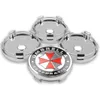 4pcs 56/60 mm de roue de voiture Centre de roue de voiture Caps Caps Umbrella Corporation Badge Emblem Sticker Sticker pour BMW Audi Kia Ford Suzuki Lada9217680