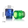 Dica de gotejamento espiral 510 810 Dicas de fumaça helicoidal para Atomizers TFV8 TFV12 E Cigarro Airflow Bocal Acessórios para fumar