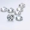 0,5 carati Moissanite D Color 3EX Cut Hearts And Arrows Round Loose Moissanite Diamond Stones Pietre preziose Gioielli Diamond Tester H1015